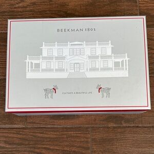 Beekman 1802 Gray and Red Gift Box